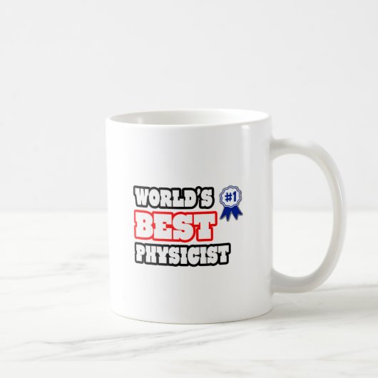 世界の物理最高の者 コーヒーマグカップ (右)