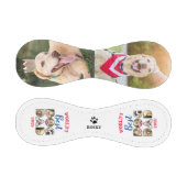 世界の犬のパパ最高の引用文、フォトコラージュ犬の恋人 野球ボール (パネル)