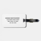 世界の犬最高のパパ引用文6 Photo Collage Script ラゲッジタグ (裏面横)