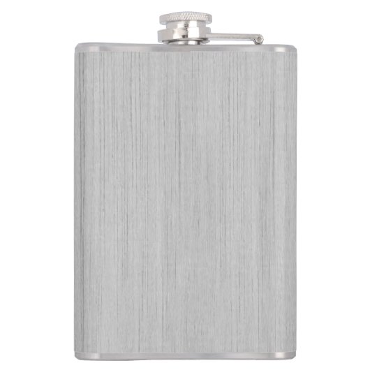 世界の犬最高の母の手が写真の木を印刷素朴する フラスク (裏面)