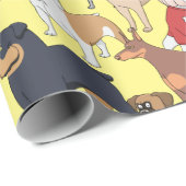 世界の犬 ラッピングペーパー (ロールコーナー)