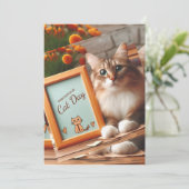 世界の猫の日 招待状 (スタンド正面)