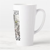 世界の猫最高のの母親 カフェラテマグ (右)