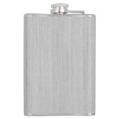 世界の猫最高のパパポーププリント写真素朴木材 フラスク (裏面)