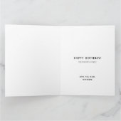 世界の猫最高の母の写真素朴ハッピーバースデー カード (内部)