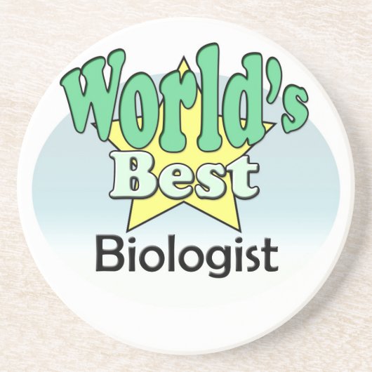 世界の生物論最高の学者 コースター (正面)