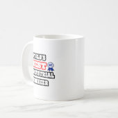 世界の産業最高の技術者 コーヒーマグカップ (正面左)