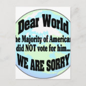 世界の申し訳ない2 ポストカード (正面)