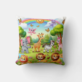 世界の疑問に思野生動物装飾用クッション クッション