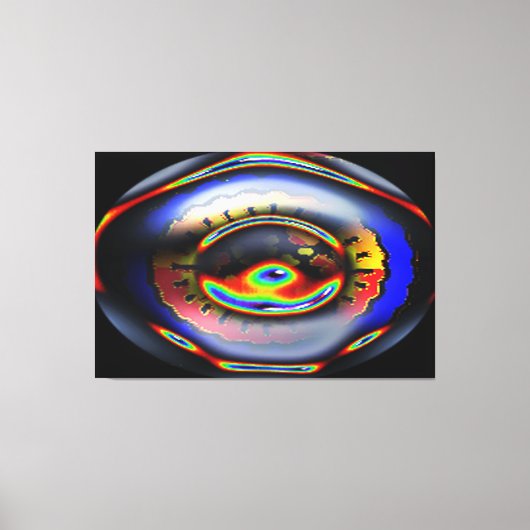 世界の目 キャンバスプリント (正面)