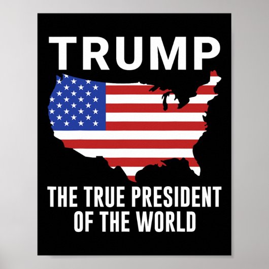 世界の真の大統領を倒す ポスター (正面)