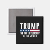 世界の真の大統領を切り倒す1 マグネット (正面/裏面)