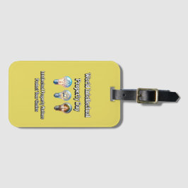 世界の知的財産デー保護：天才 ラゲッジタグ