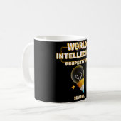世界の知的財産日 コーヒーマグカップ (正面左)