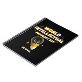 世界の知的財産日 ノートブック (左側)