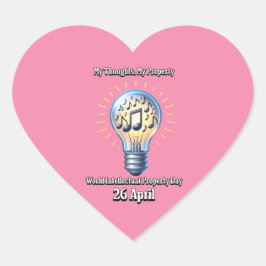 世界の知的財産日 ハートシール