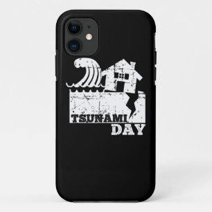 世界の砂見の日が有名な神奈川絵画の日 iPhone 11 ケース