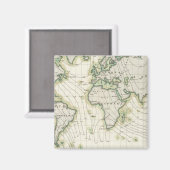 世界の磁気減少 マグネット (正面/裏面)