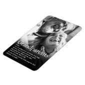 世界の祖最高の父母の定義 マグネット (左側)