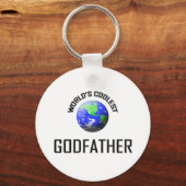 世界の神クール父 キーホルダー (正面)
