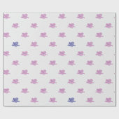 世界の神最高の母のパターン ラッピングペーパー (フラット)