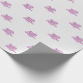 世界の神最高の母のパターン ラッピングペーパー (角)