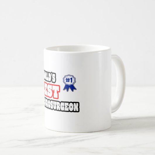 世界の神経医最高の者 コーヒーマグカップ (正面右)