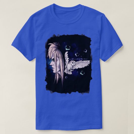 世界の秋下で Tシャツ (デザイン正面)