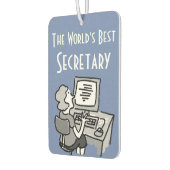 世界の秘書最高の会社員 カーエアーフレッシュナー (左)