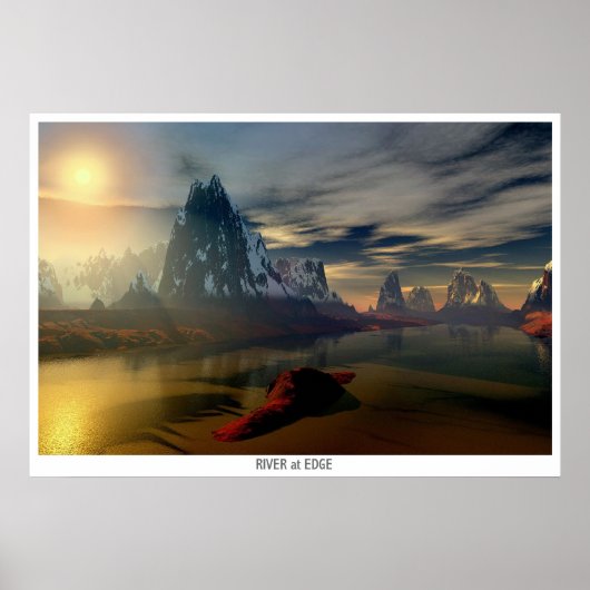 世界の端で川 ポスター (正面)