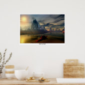 世界の端で川 ポスター (キッチン)