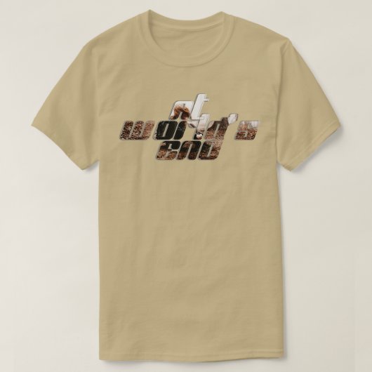 世界の端で Tシャツ (デザイン正面)