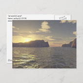 世界の端に ポストカード (正面/裏面)