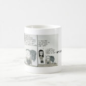 "世界の端"のマグ コーヒーマグカップ (中央)