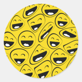 世界の笑いの日5月 ラウンドシール