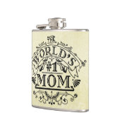世界の第1お母さんのヴィンテージの華麗さ フラスク (左)