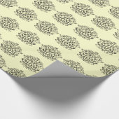 世界の第1お母さんのヴィンテージの華麗さ ラッピングペーパー (角)