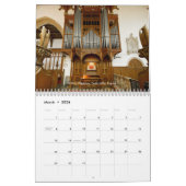 世界の管器官のカレンダーの器官 カレンダー (3月 2026)