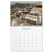 世界の素晴らしい場所 カレンダー (1月 2026)