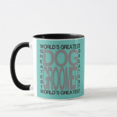 世界の素晴らしい犬のトリマー マグカップ (左)