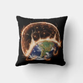 世界の終わり装飾用クッション。 クッション (裏面)