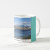 世界の終わり、ウシュアイア、アルゼンチン コーヒーマグカップ (正面右)