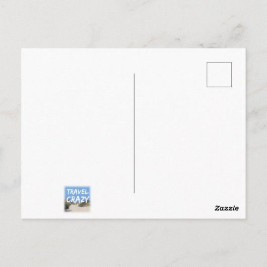 世界の終わり、ウシュアイア、アルゼンチン ポストカード (裏面)