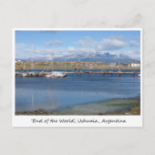 世界の終わり、ウシュアイア、アルゼンチン ポストカード (正面)