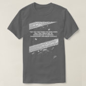 世界の終わり Tシャツ (デザイン正面)