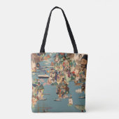 世界の絵解き地図 トートバッグ (裏面)