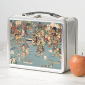 世界の絵解き地図 メタルランチボックス (インサイチュ)