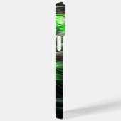 世界の緑の抽象芸術 Case-Mate iPhoneケース (裏面 / 右)