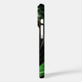 世界の緑の抽象芸術 Case-Mate iPhoneケース (裏面 / 左)