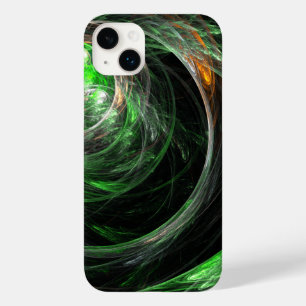 世界の緑の抽象芸術 Case-Mate iPhone 14 PLUSケース